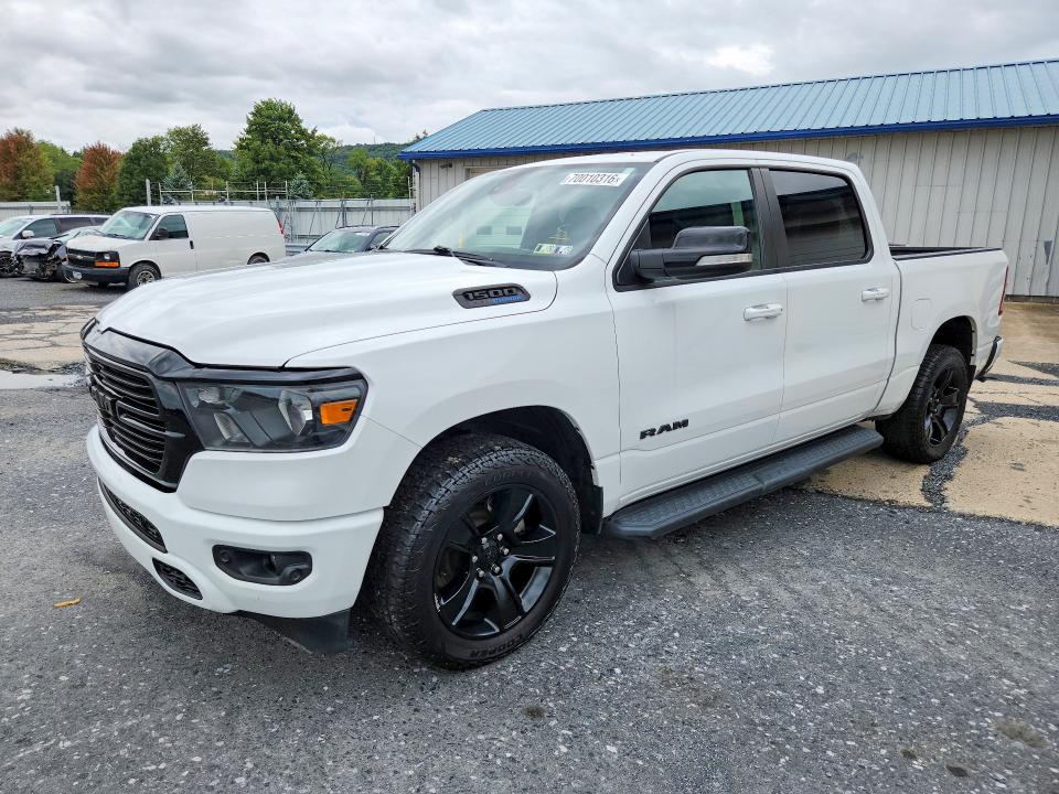 2021 Ram 1500 მანქანა იყიდება აუქციონზე, vin: 1C6SRFFT0MN509413, აუქციონის ნომერი: 70010316
