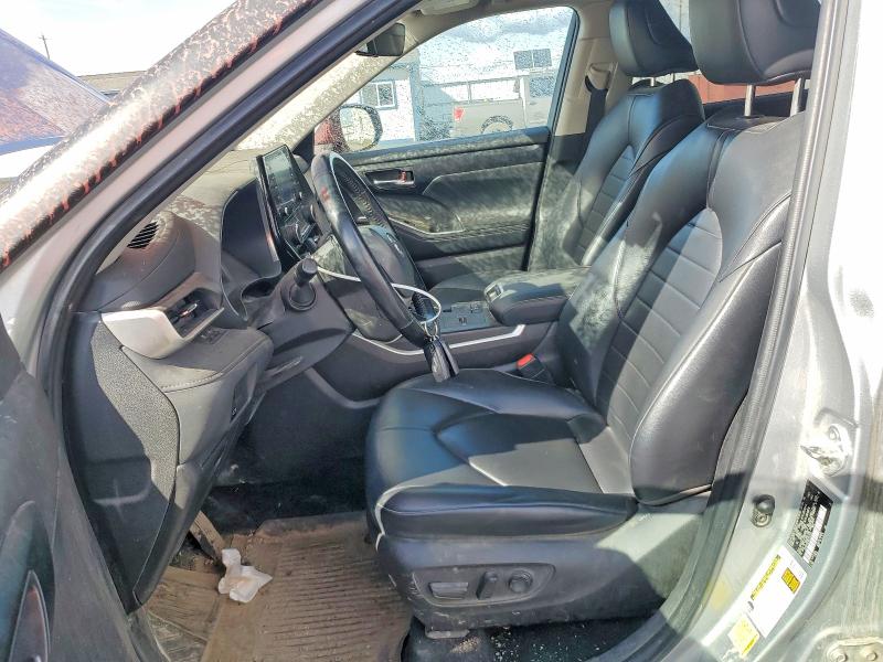 2022 Toyota Highlander Hybrid მანქანა იყიდება აუქციონზე, vin: 5TDGBRCH6NS542562, აუქციონის ნომერი: 67011216