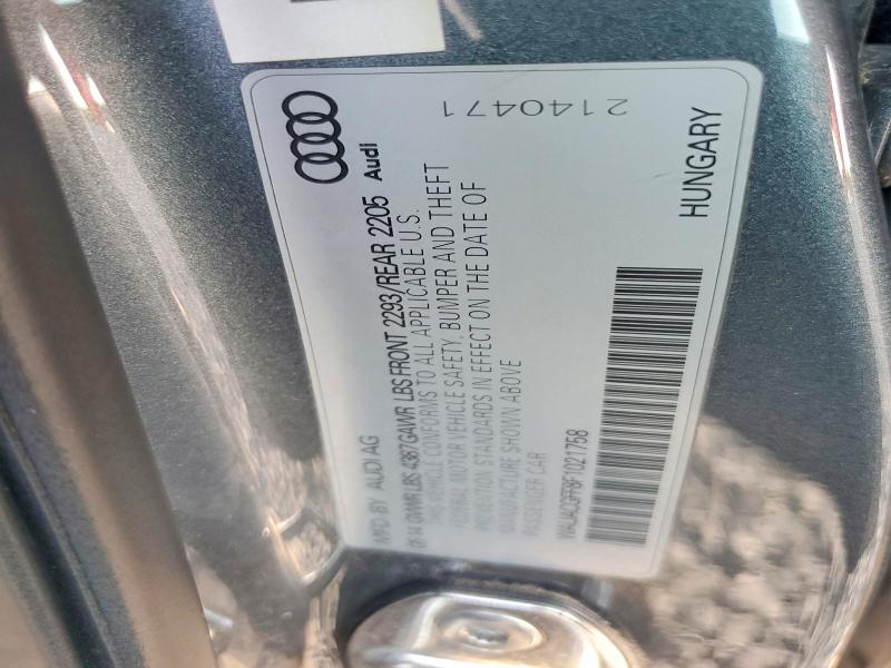 Aukcja sprzedaży 2015 Audi A3, vin: WAUACGFF8F1021758, numer aukcji: 67146966