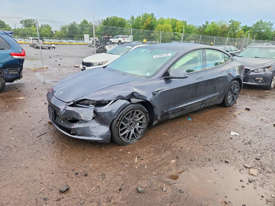 Auction sale of the 2025 Tesla Model 3, vin: 5YJ3E1EA3SF964828, lot number: 67566146