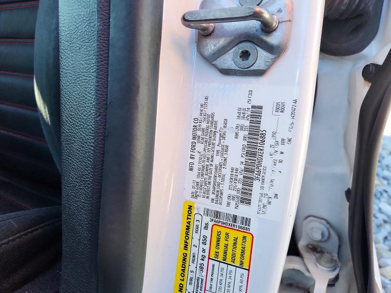 67707226 :رقم المزاد ، 3FA6P0HDXER106885 vin ، 2014 Ford Fusion مزاد بيع