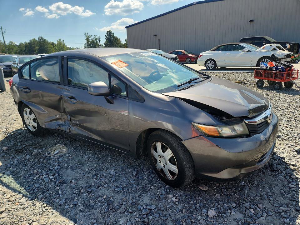 2012 Honda Civic მანქანა იყიდება აუქციონზე, vin: 19XFB2F52CE386578, აუქციონის ნომერი: 68622346