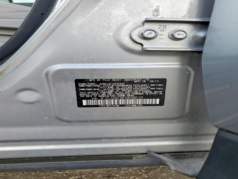 Aukcja sprzedaży 2014 Subaru Forester, vin: JF2SJAAC8EH494610, numer aukcji: 66571206
