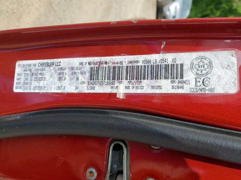 Продаж на аукціоні авто 2009 Dodge Journey, vin: 3D4GH57V29T195088, номер лоту: 67317816