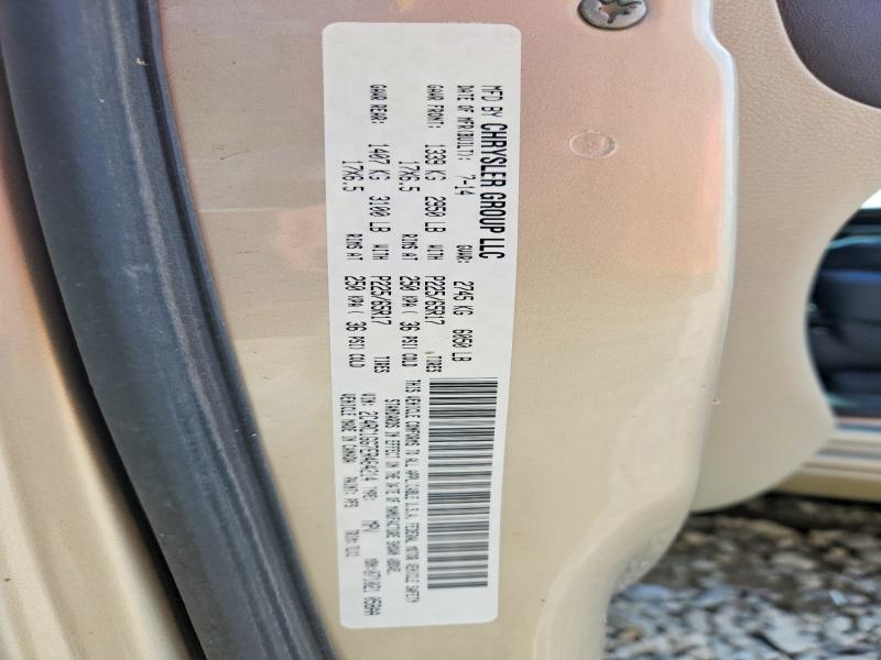 68220126 :رقم المزاد ، 2C4RC1GG7ER464214 vin ، 2014 Chrysler Town & Country مزاد بيع