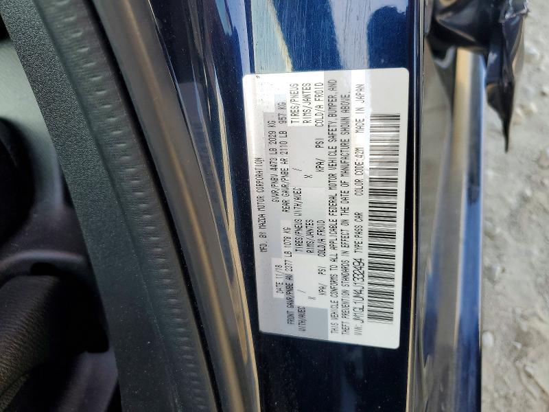 Aukcja sprzedaży 2018 Mazda 6, vin: JM1GL1UM4J1332494, numer aukcji: 67652866
