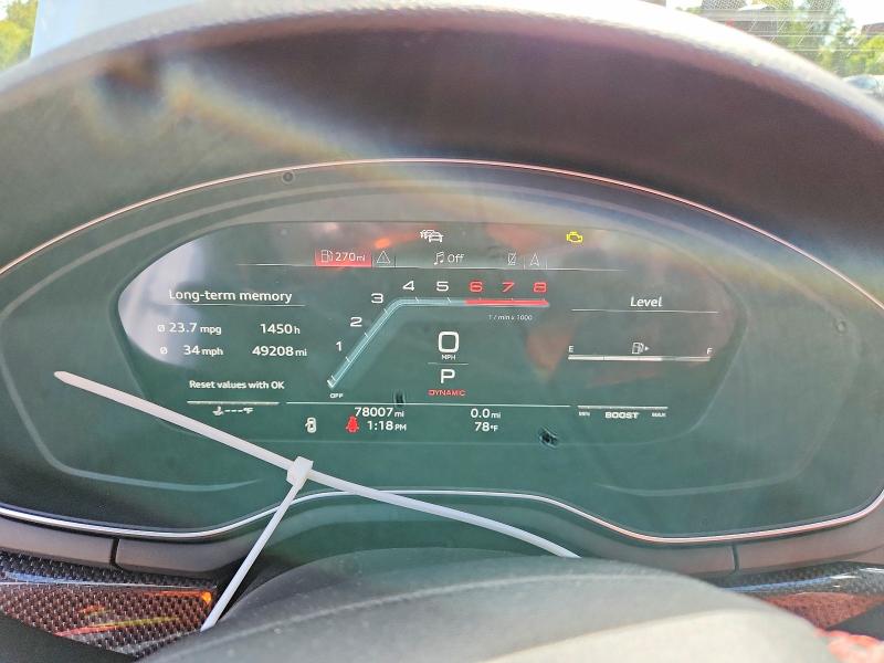 69607166 :رقم المزاد ، WAUC4CF57MA007711 vin ، 2021 Audi S5 مزاد بيع