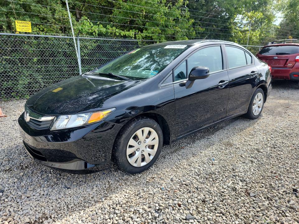 Продаж на аукціоні авто 2012 Honda Civic, vin: 2HGFB2F59CH583334, номер лоту: 68345446
