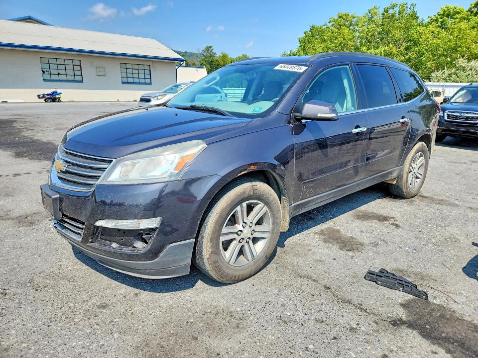 66448876 :رقم المزاد ، 1GNKVGKD6FJ362895 vin ، 2015 Chevrolet Traverse مزاد بيع