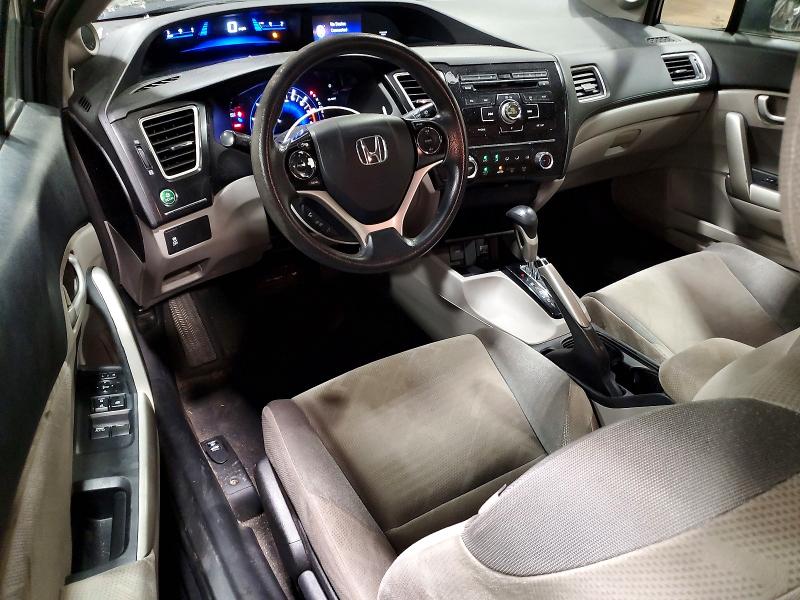 2013 Honda Civic მანქანა იყიდება აუქციონზე, vin: 2HGFG3B59DH511287, აუქციონის ნომერი: 70064786