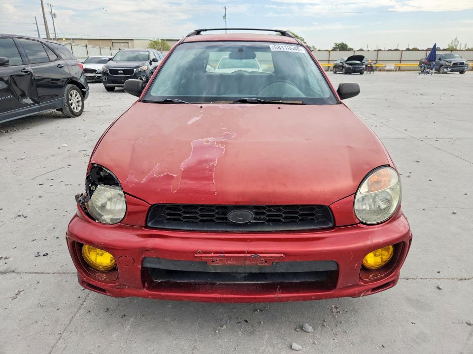 68110646 :رقم المزاد ، JF1GG65592H804017 vin ، 2002 Subaru Impreza مزاد بيع