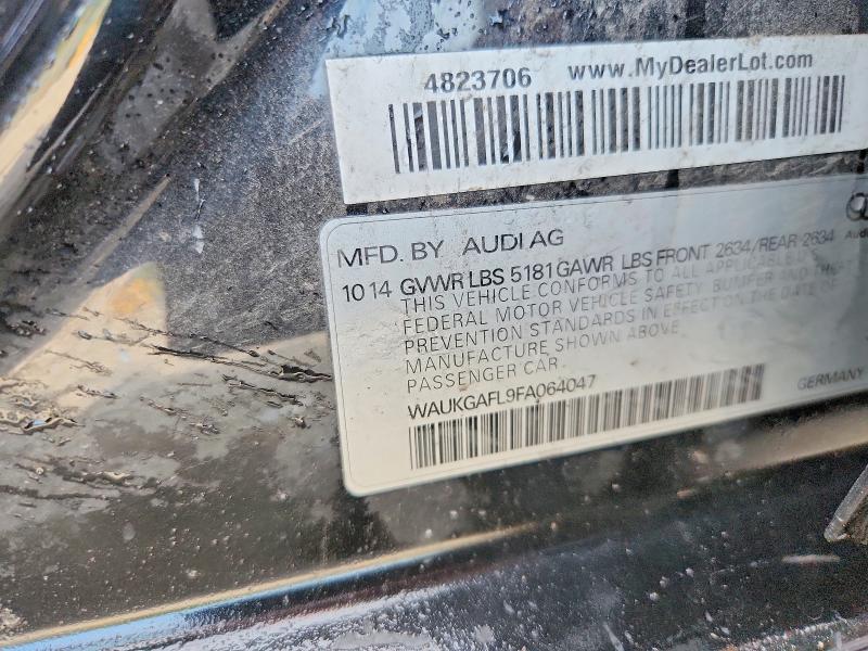 Продажа на аукционе авто 2015 Audi S4, vin: WAUKGAFL9FA064047, номер лота: 67779596