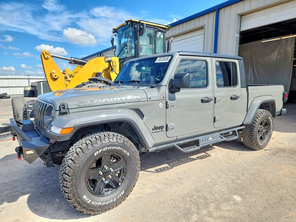 70373416 :رقم المزاد ، 1C6HJTAG1ML537257 vin ، 2021 Jeep Gladiator مزاد بيع