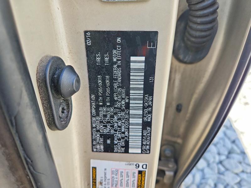 Продаж на аукціоні авто 2016 Lexus Gx, vin: JTJBM7FX2G5138143, номер лоту: 68603876