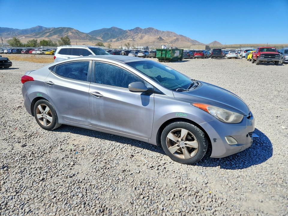 2012 Hyundai Elantra მანქანა იყიდება აუქციონზე, vin: KMHDH4AE9CU183872, აუქციონის ნომერი: 67872606