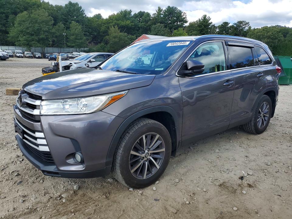 Продаж на аукціоні авто 2019 Toyota Highlander, vin: 5TDJZRFH4KS588996, номер лоту: 70042946