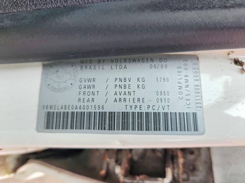 Продажа на аукционе авто 2010 Volkswagen City Golf, vin: 9BWEL4BE0A4001596, номер лота: 67201316