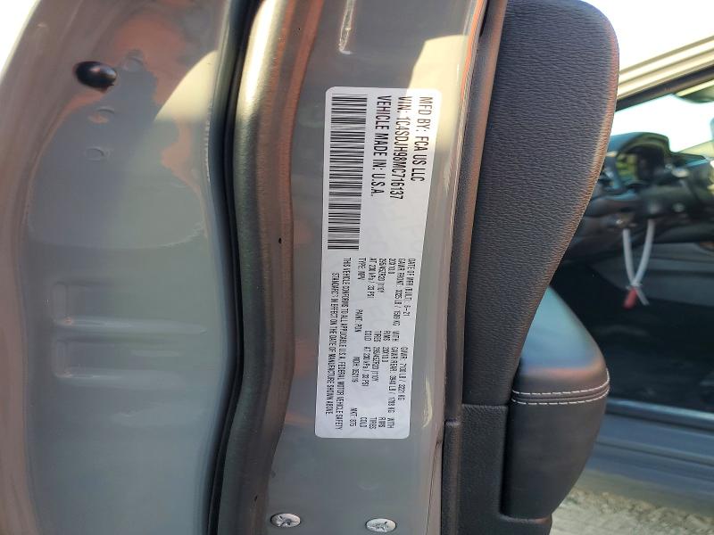 Продажа на аукционе авто 2021 Dodge Durango, vin: 1C4SDJH98MC716137, номер лота: 71252986