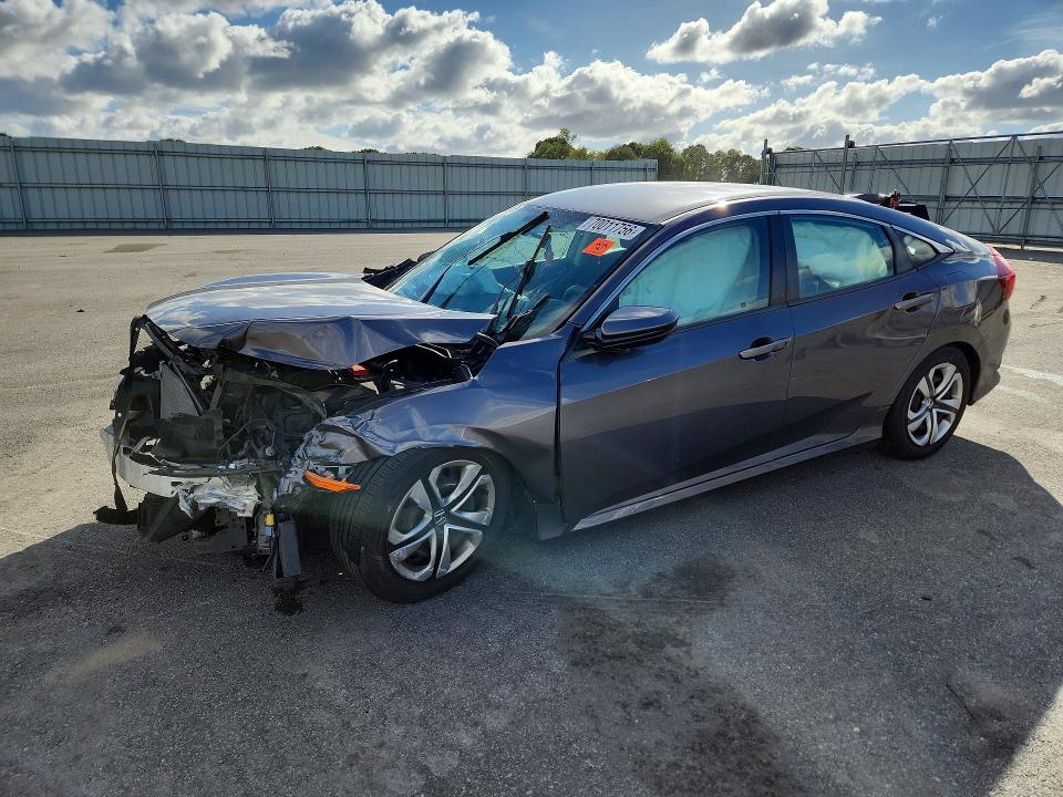Продаж на аукціоні авто 2018 Honda Civic, vin: 2HGFC2F58JH512992, номер лоту: 70011756