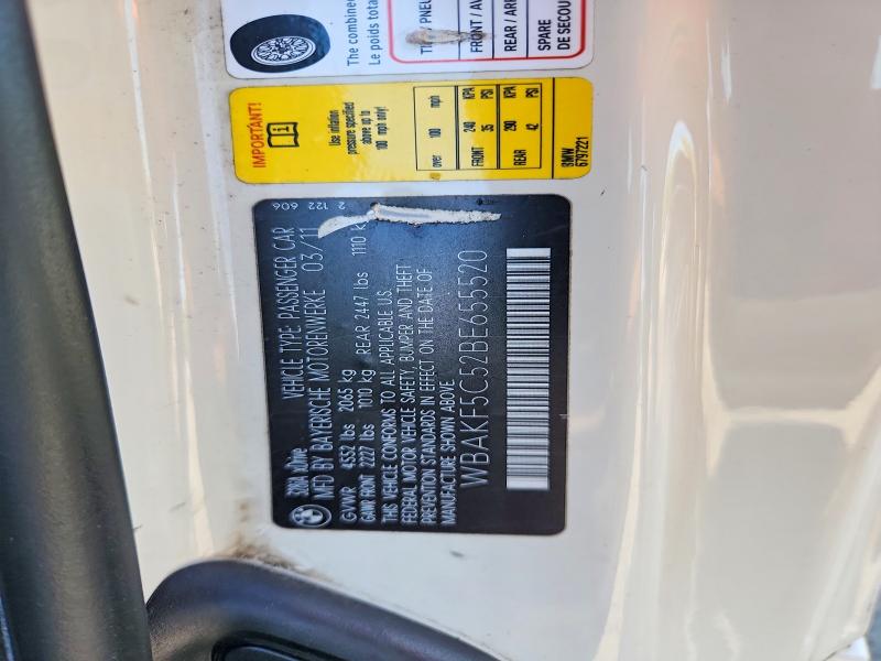 Продажа на аукционе авто 2011 Bmw 328, vin: WBAKF5C52BE655520, номер лота: 69700046