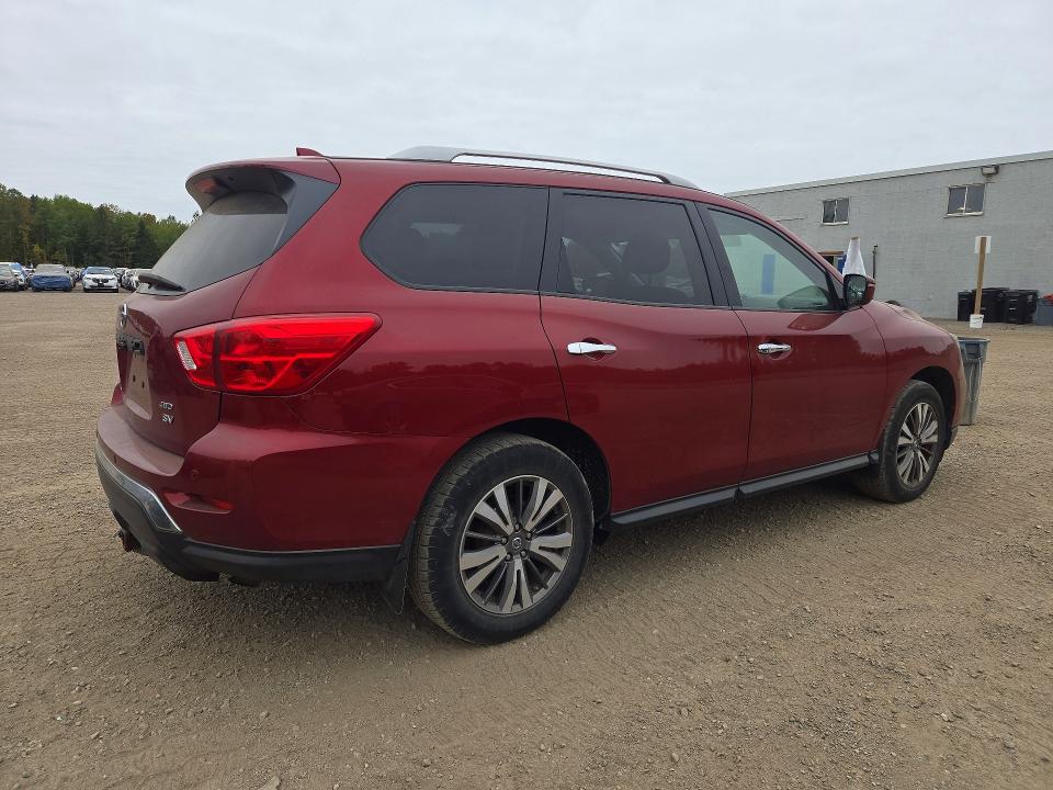 2019 Nissan Pathfinder მანქანა იყიდება აუქციონზე, vin: 5N1DR2MM6KC599581, აუქციონის ნომერი: 70883396