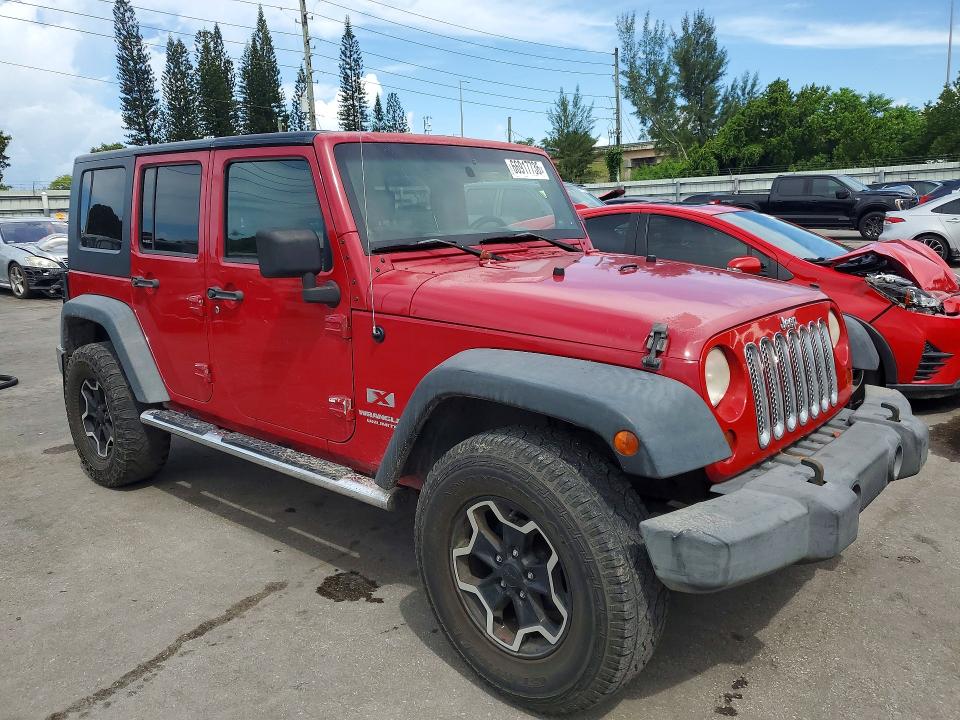 Продажа на аукционе авто 2008 Jeep Wrangler Unlimited, vin: 1J4GA39158L636278, номер лота: 66917736