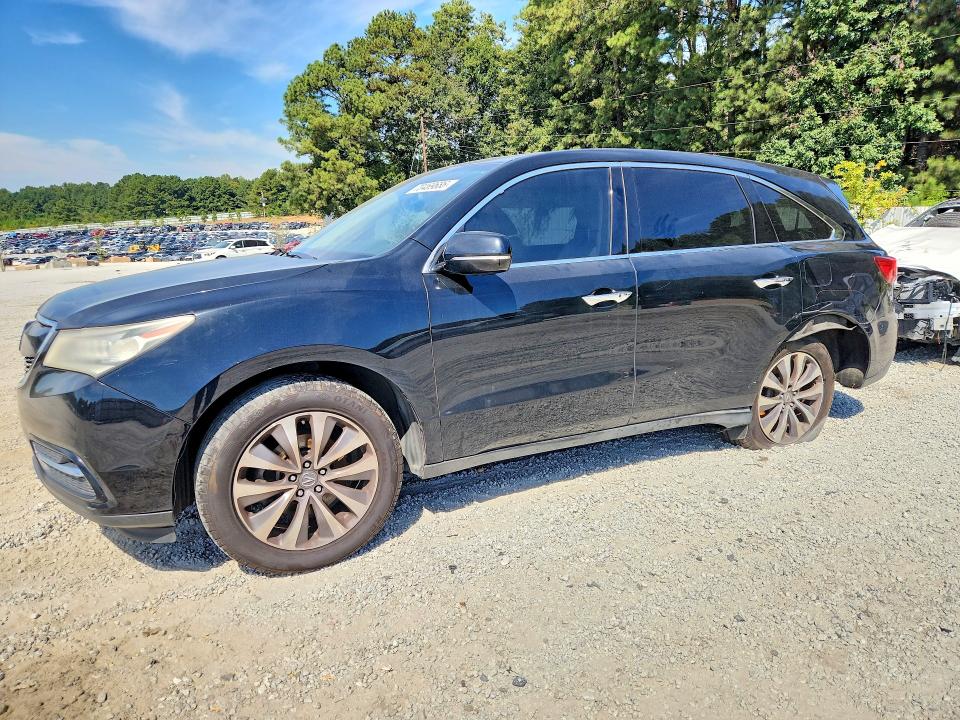 70469686 :رقم المزاد ، 5FRYD4H44EB001469 vin ، 2014 Acura Mdx مزاد بيع