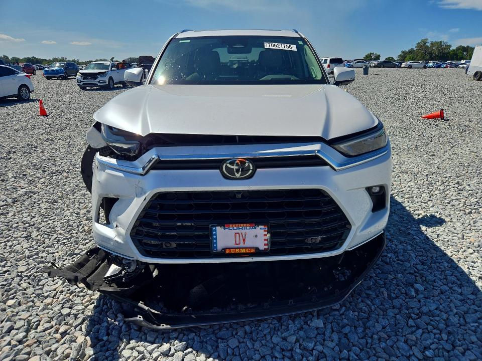 70621756 :رقم المزاد ، 5TDAAAB52SS087884 vin ، 2025 Toyota Grand Highlander مزاد بيع