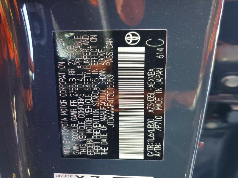 68291576 :رقم المزاد ، JTDAAAAF4T3045083 vin ، 2026 Toyota Crown مزاد بيع