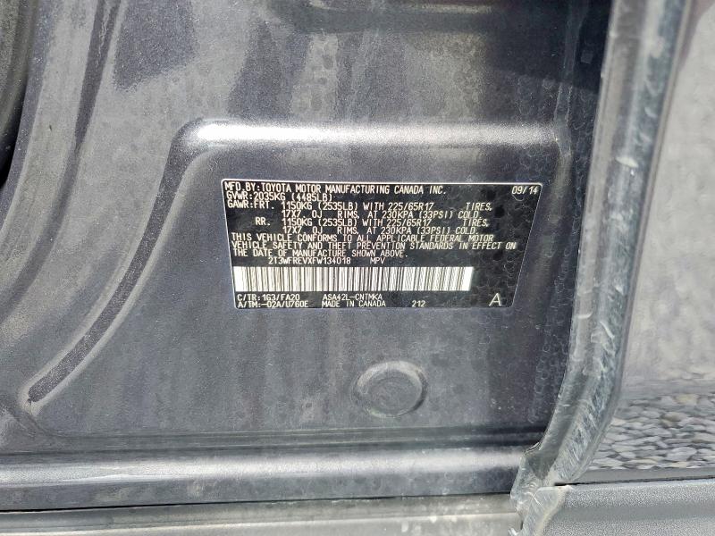 Aukcja sprzedaży 2015 Toyota Rav4, vin: 2T3WFREVXFW134018, numer aukcji: 67431956