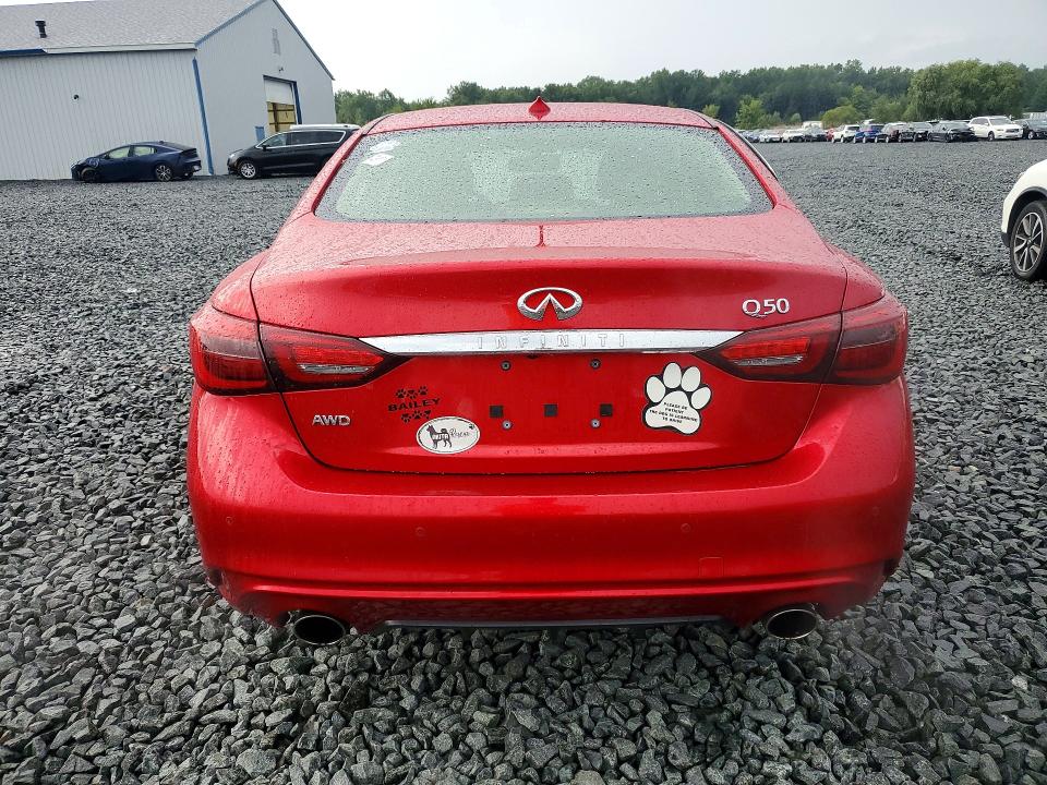 Продаж на аукціоні авто 2021 Infiniti Q50, vin: JN1EV7BR4MM755214, номер лоту: 67833816