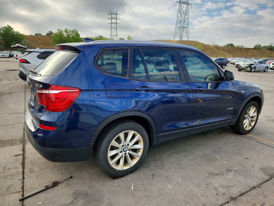 2015 Bmw X3 მანქანა იყიდება აუქციონზე, vin: 5UXWX9C55F0D50431, აუქციონის ნომერი: 66850926