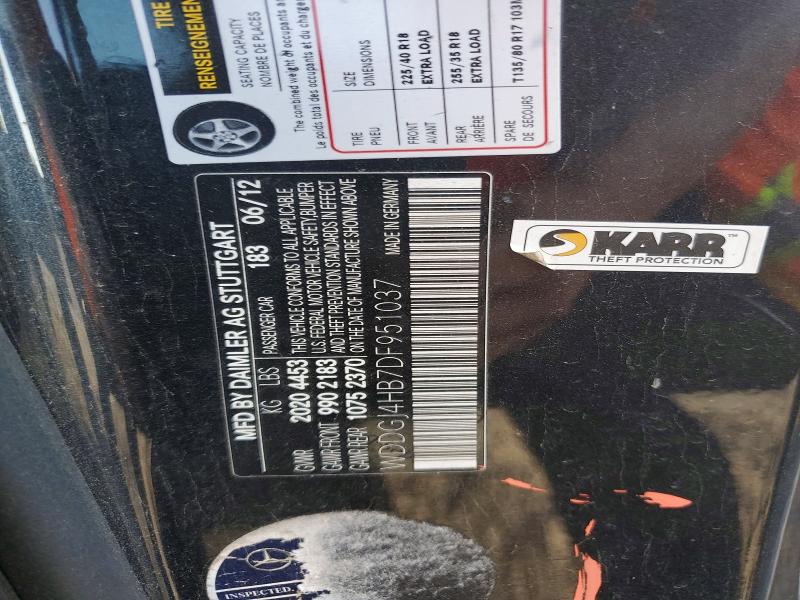Aukcja sprzedaży 2013 Mercedes-benz C, vin: WDDGJ4HB7DF951037, numer aukcji: 68209636