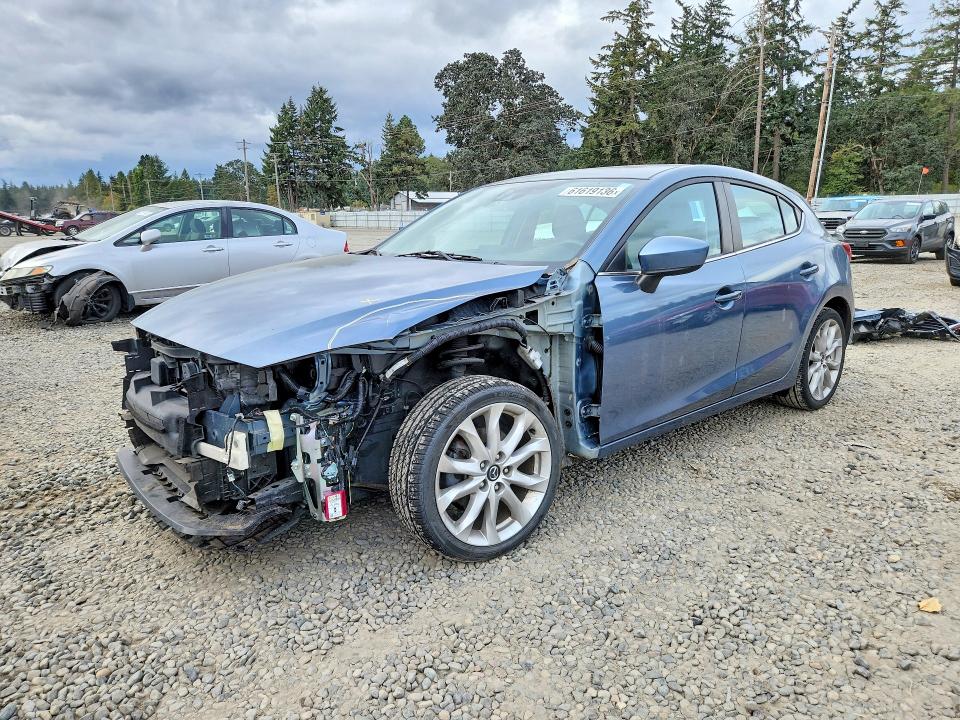 61619136 :رقم المزاد ، JM1BM1M33E1150905 vin ، 2014 Mazda 3 مزاد بيع