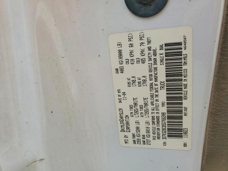 Aukcja sprzedaży 2005 Dodge Ram 2500, vin: 3D7KS28C85G766208, numer aukcji: 67508856