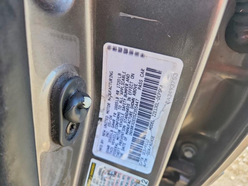 67726056 :رقم المزاد ، 1NXBR32E05Z355447 vin ، 2005 Toyota Corolla مزاد بيع