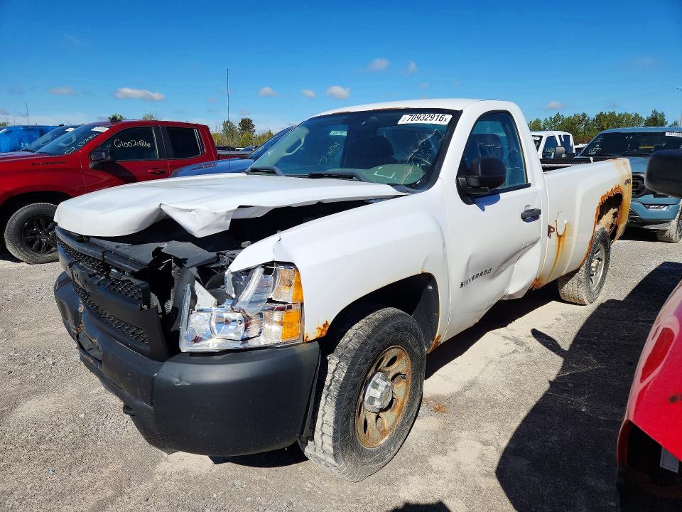 70932916 :رقم المزاد ، 1GCNKPE0XCZ193274 vin ، 2012 Chevrolet Silverado مزاد بيع