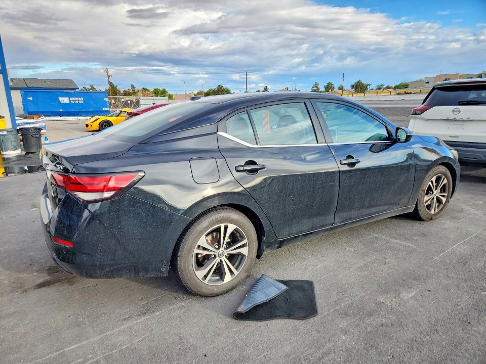 2022 Nissan Sentra მანქანა იყიდება აუქციონზე, vin: 3N1AB8CV1NY285764, აუქციონის ნომერი: 70873106