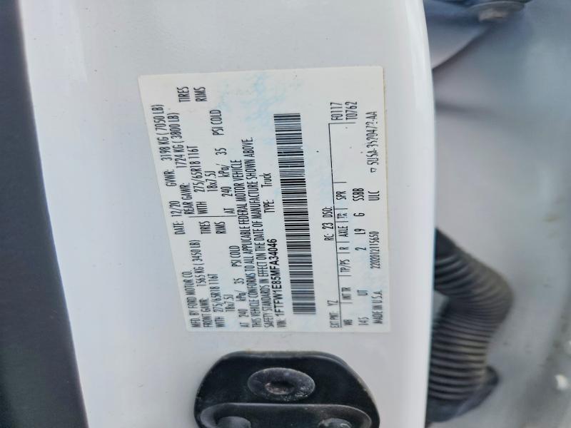 67996316 :رقم المزاد ، 1FTFW1E85MFA34046 vin ، 2021 Ford F-150 مزاد بيع