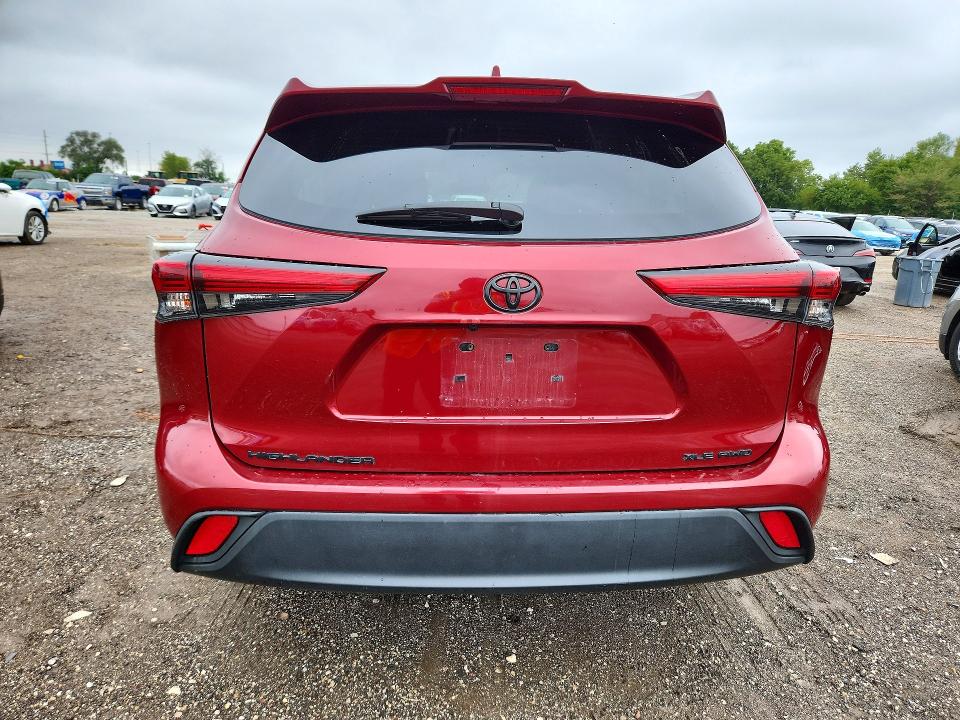 Aukcja sprzedaży 2021 Toyota Highlander, vin: 5TDGZRBHXMS559098, numer aukcji: 68956666