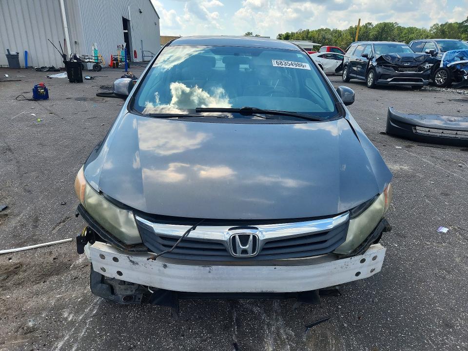 68354986 :رقم المزاد ، 19XFB2F58CE035481 vin ، 2012 Honda Civic مزاد بيع