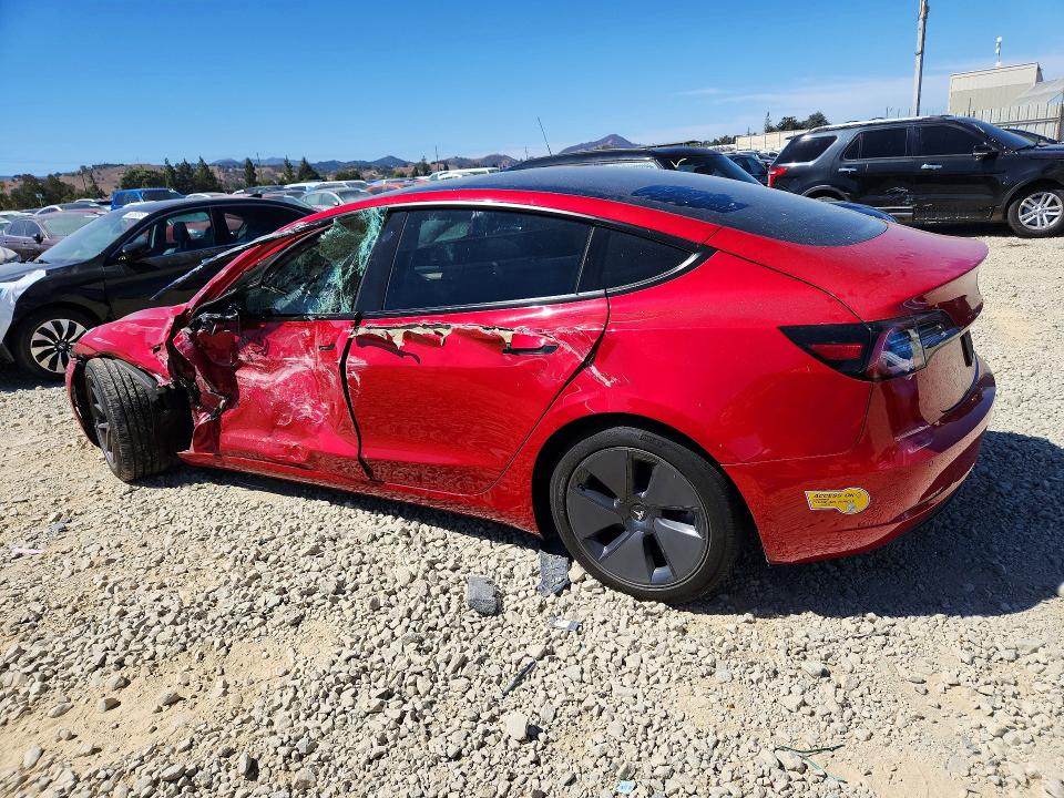 Aukcja sprzedaży 2022 Tesla Model 3, vin: 5YJ3E1EB2NF244000, numer aukcji: 68689006