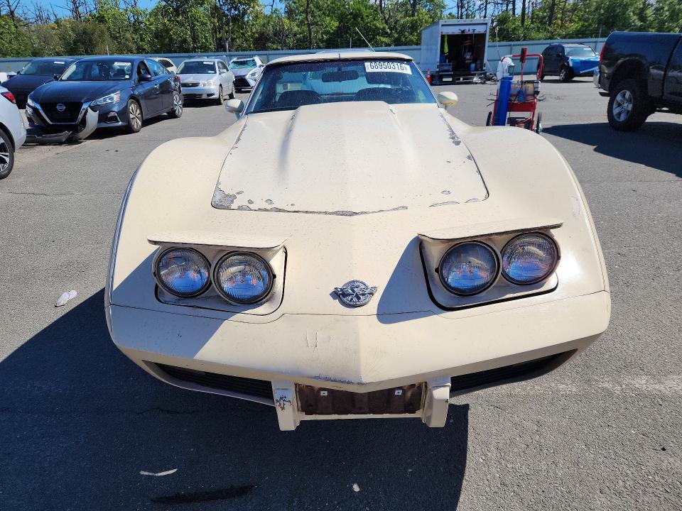 68950316 :رقم المزاد ، 1Z87L8S432258 vin ، 1978 Chevrolet Corvette مزاد بيع
