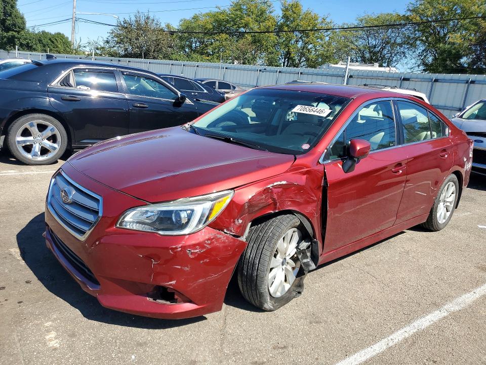 Auction sale of the 2017 Subaru Legacy, vin: 4S3BNAC64H3038910, lot number: 70656446