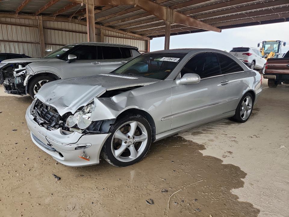2005 Mercedes-benz Clk მანქანა იყიდება აუქციონზე, vin: WDBTJ65J05F141149, აუქციონის ნომერი: 67706416