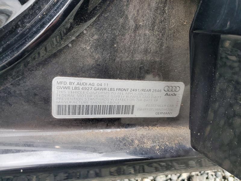 Aukcja sprzedaży 2011 Audi A4, vin: WAUFFAFL9BN054206, numer aukcji: 69241576