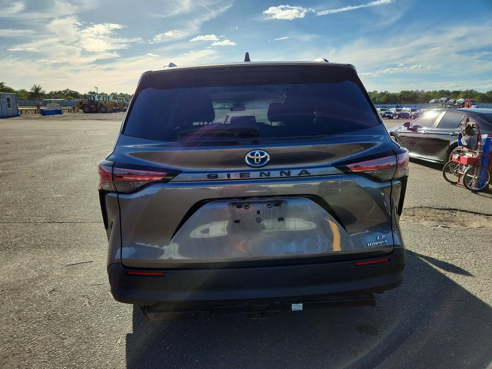 Aukcja sprzedaży 2022 Toyota Sienna, vin: 5TDKRKEC4NS078783, numer aukcji: 70329066