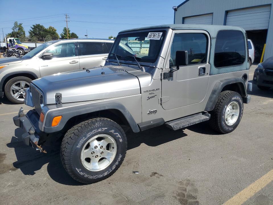 Продажа на аукционе авто 2001 Jeep Wrangler / Tj, vin: 1J4FA49S11P375255, номер лота: 68796176
