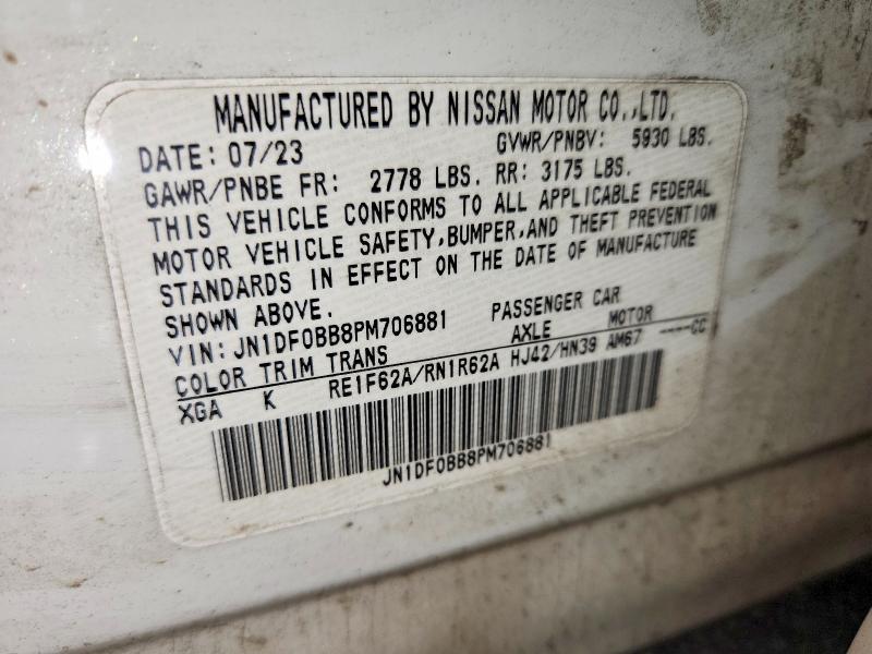 Aukcja sprzedaży 2023 Nissan Ariya, vin: JN1DF0BB8PM706881, numer aukcji: 69697876
