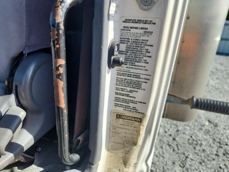 2016 Isuzu Nqr მანქანა იყიდება აუქციონზე, vin: JALE5W161G7901102, აუქციონის ნომერი: 69246516